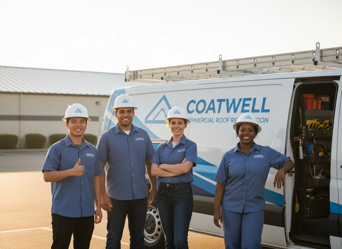 Commercial roof coating company in Woods Cross, UT